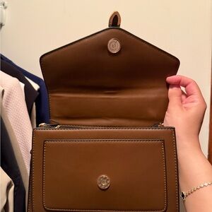 Crossbody brown bag